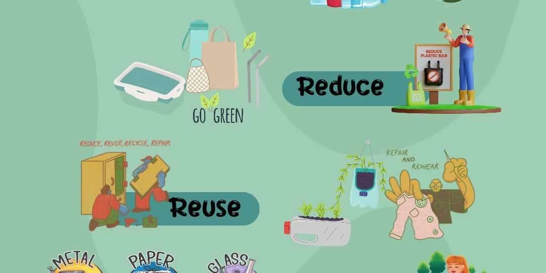 BATASI KEMASAN PLASTIK - KURANGI NYAMPAH - PILAH SAMPAH - GUNAKAN KEMBALI BARKAS - DAUR ULANG SAMPAH ORGANIK