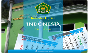 Kalender Hijriyah Tahun 2025 M