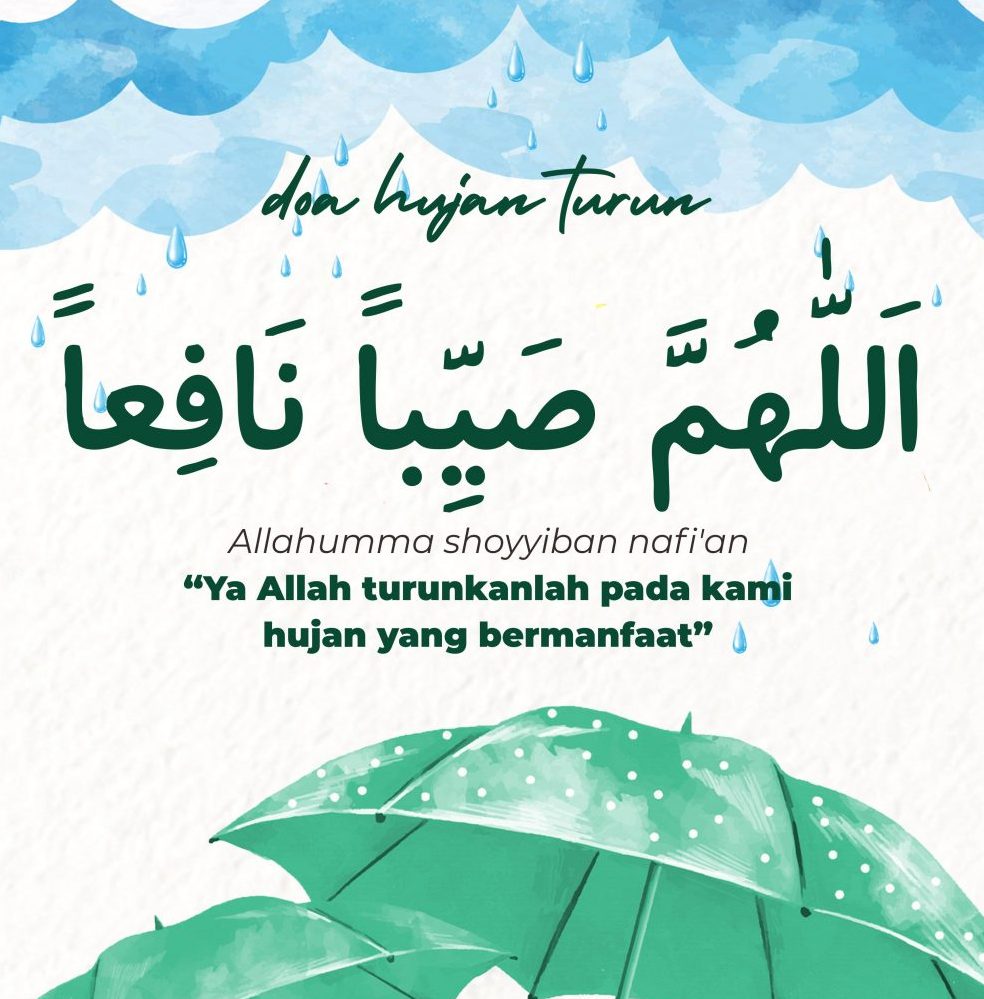 Doa Ketika Turun Hujan
